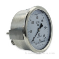 Gauge de pression d&#39;air personnalisable au moins compte 4 pouces 100 mm U Cadre de pression 300 barre